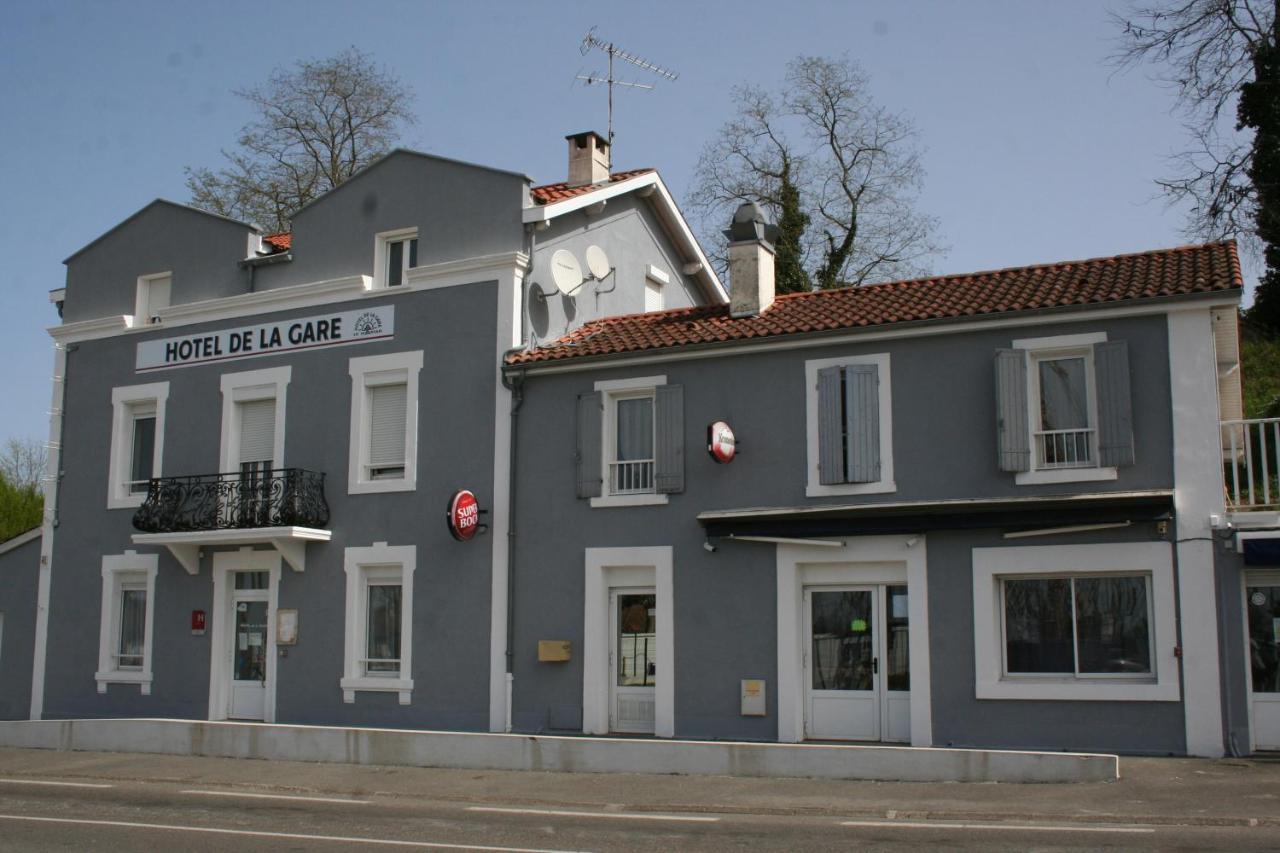 Hotel De La Gare Mont-de-Marsan Exterior foto